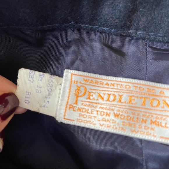 Vintage Pendelton Wool Skirt - Picture 6 of 6